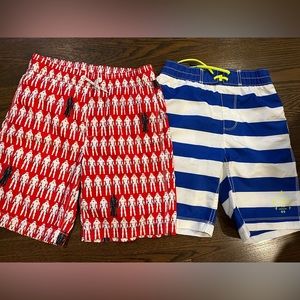 Gap boys bathing suit bundle size M